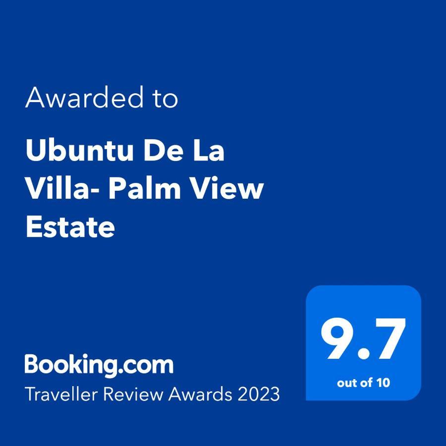 Ubuntu De La Villa- Palm View Estate Mammee Bay Экстерьер фото